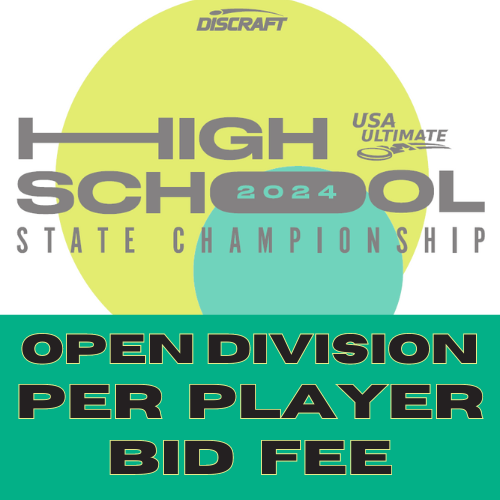 HS States 2024 Open Player Fees
